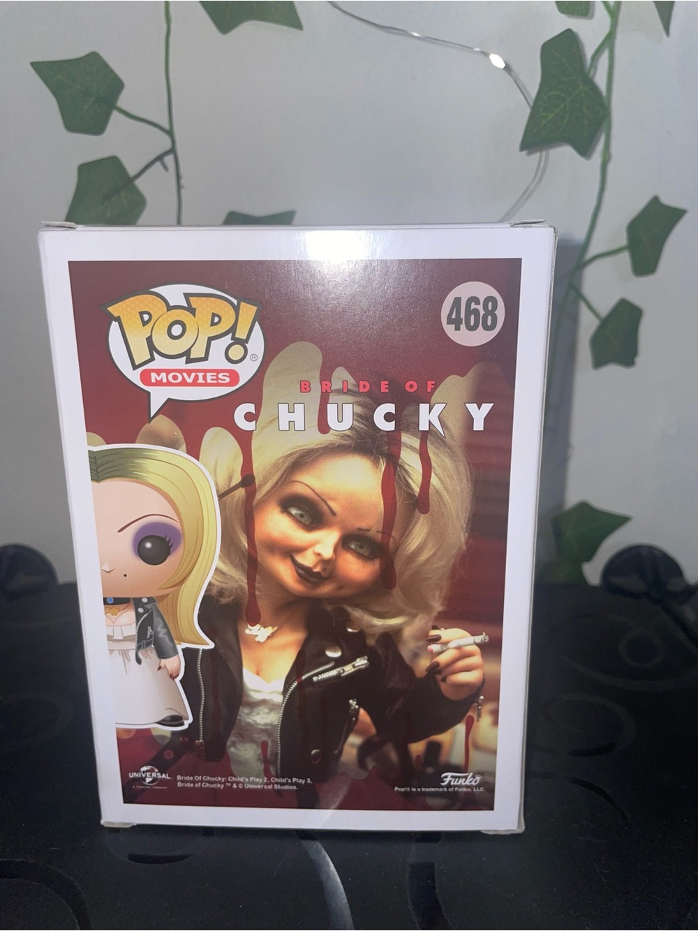 Loungefly Bride of Chucky Tiffany Mini Backpack + Funko Pop Tiffany #468 Bundle - Picture 9 of 12